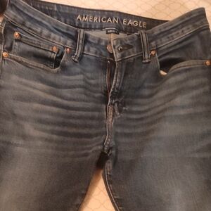 American Eagle Outfitters High Rise Blue Jeans